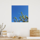 duidelijke hemel poster (Keuken)