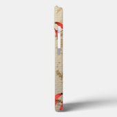 Duidelijke Koel Baseball Tough Phone Case (Achterkant / Links)