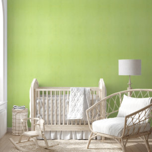 Duidelijke lichte lime groene kleur met subtiele t behang