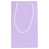 Duidelijke Lila achtergrond Klein Cadeauzakje (Achterkant)