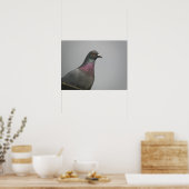 duif afdrukken poster (Keuken)
