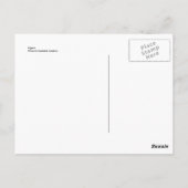 duif briefkaart (Achterkant)