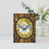 duif briefkaart (Staand voorkant)