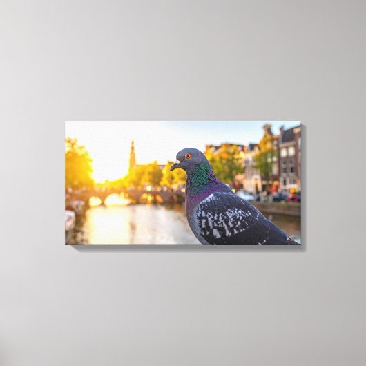 duif canvas afdruk (Voorkant)