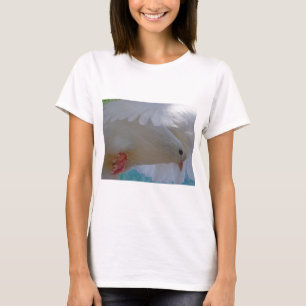 Duif Hart Dans Vrede Liefde Partij Bestemming Zege T-shirt