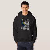 duif hoodie (Voorkant volledig)
