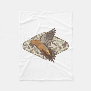 Duif Jagen Oude Camo Hunter Camouflage Mannen Dad Fleece Deken