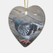 duif keramisch ornament (Links)