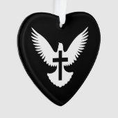 Duif met Cross Ornament (voorkant)