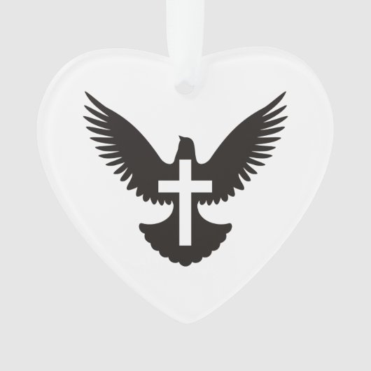 Duif met Cross Ornament (voorkant)