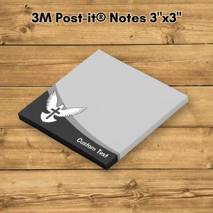 Duif met kruis post-it® notes