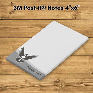 Duif met kruis post-it® notes