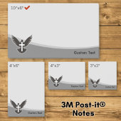 Duif met kruis post-it® notes