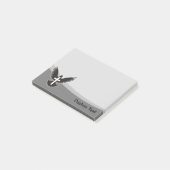 Duif met kruis post-it® notes (Schuin)