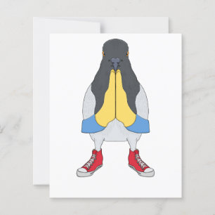 Duif met Schoenen