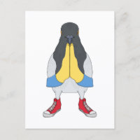 Duif met Schoenen