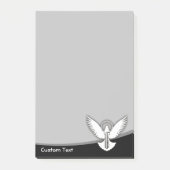 Duif met sleutel post-it® notes (Voorkant)