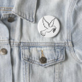 duif ronde button 5,7 cm (In situ)
