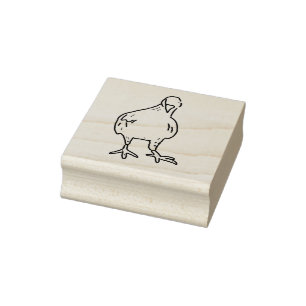 Duif rubber stempel, stadsvogel rubberstempel