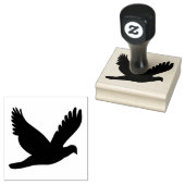 duif 	rubberstempel (Gestempeld)