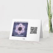 Duif - Shalom Kaart (Achterkant)