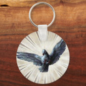 duif sleutelhanger (Voorkant)