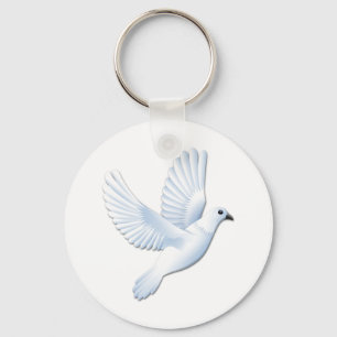 duif sleutelhanger