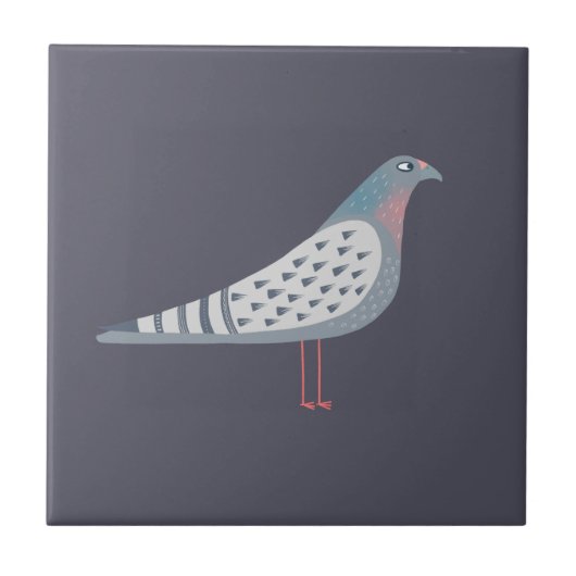 Duif Tegeltje (Voorkant)