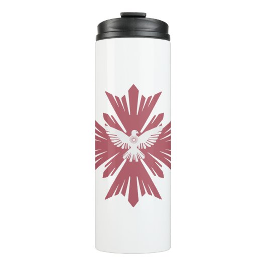 Duif van vrede thermosbeker (Voorkant)