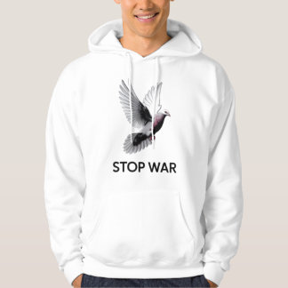 duif, vliegend, in de lucht, vleugels gespreid, T- Hoodie