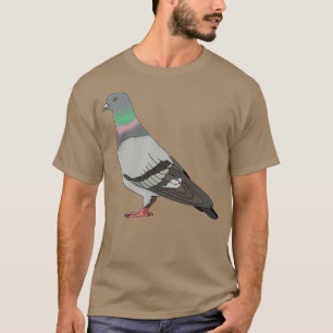 duif walk 2020 blue background t-shirt