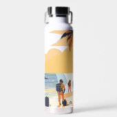 Duik Bonaire duikgroep Waterfles (Voorkant)