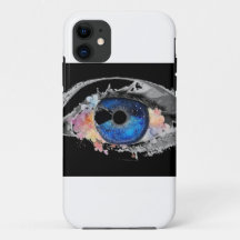 Duik diep met deze verbluffende Eye iPhone Case