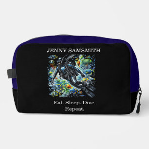 Duik diep: verkennen, lachen, herhalen toilettasje