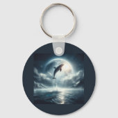 Duik diepe live gratis dolfijn sleutelhanger (Achterkant)