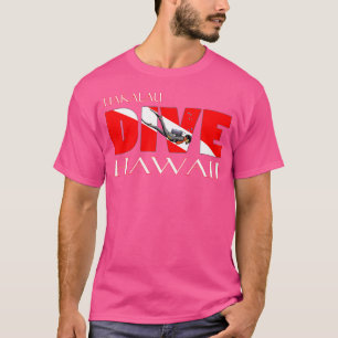 Duik Hakalau Hawaii Duiken Snorkelen T-shirt
