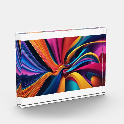 Duik in de wereld van de Abstracte kunstschilderku Fotoblokken (Links)