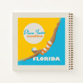 Duik in de zon | Florida Notitieboek (Achterkant)