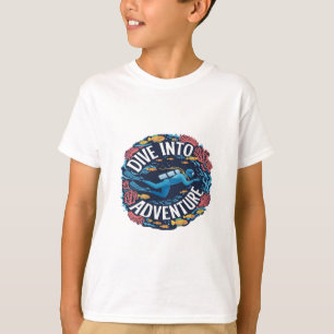 Duik in het avontuur Scuba Diving Ocean Exploratio T-shirt
