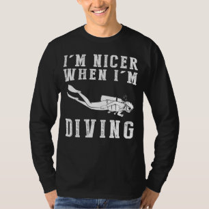 Duik in het lachen: ontketen je innerlijke komisch t-shirt