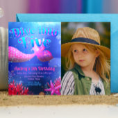 Duik in vijf - Zeemeermin met fotolandschap Kaart