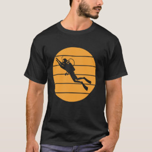 Duik instructeur Oceaan Onderwater Rif Duiken T-shirt