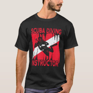 Duik instructeur Onderwater T-shirt