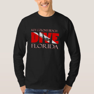 Duik Key Colony Beach Florida Scuba Duiken Snorkel T-shirt