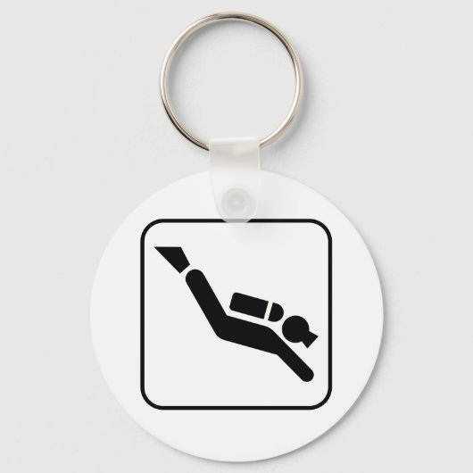 Duik Symbool Sleutelhanger (Voorkant)