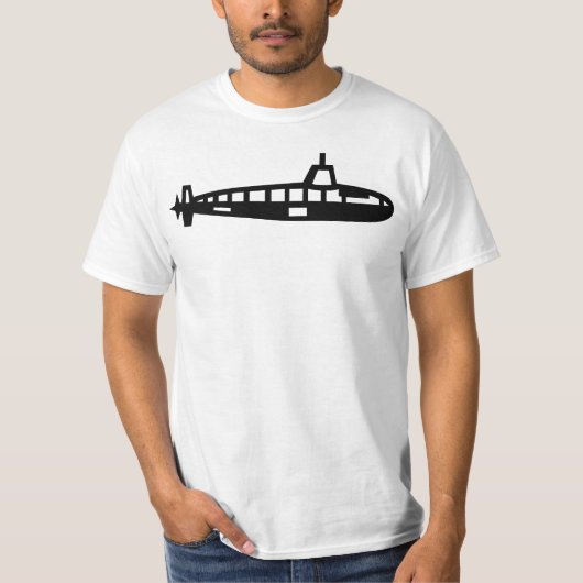 duikboot t-shirt (Voorkant)