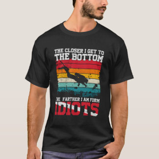 duikduiker onder water duik oceaan t-shirt