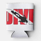 duiken blikjeskoeler (Voorkant)