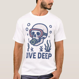Duiken diep t-shirt