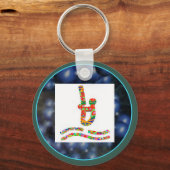 Duiken, Diver, Dive Sleutelhanger (Voorkant)